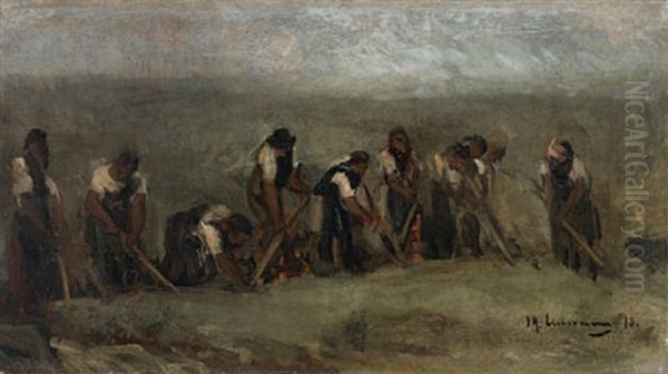 Arbeiter Im Rubenfeld (study) - view 1