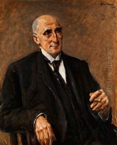 Bildnis Des Textilfabrikanten Carl Lewin