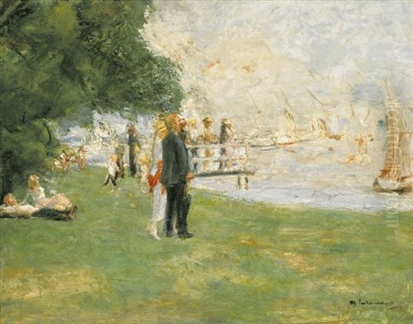 Spazierganger Am Wannseeufer (strollers On The Wannsee) - view 1