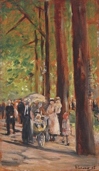 Spazierganger Im Tiergarten - view 1