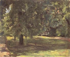 Gartenbank Unter Dem Kastanienbaum Im Wannseegarten