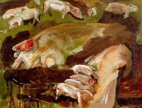 Muttersau Und Ferkel - view 1