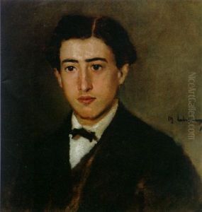 Bildnis Felix Liebermann by Max Liebermann