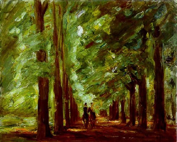 Reiter In Der Allee Bei Sakrow - view 1