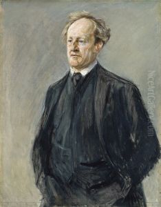 Gerhart Hauptmann by Max Liebermann