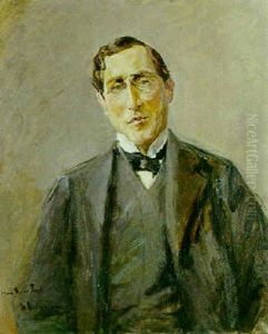 Portrait Dr. Fried by Max Liebermann