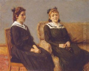 Die Zwei Schwestern Leder by Max Liebermann