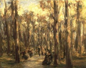 Tiergarten by Max Liebermann