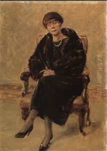 Bildnis Lola Lederer by Max Liebermann