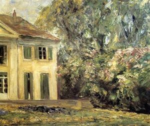 House And Garden by Max Liebermann