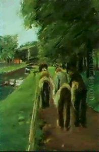 Seilerbahn by Max Liebermann