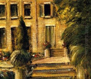 Die Terrasse, Das Haus Der Artiste, Wansee by Max Liebermann