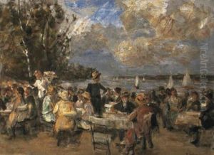 Das Nikolskoe Am Wannsee by Max Liebermann