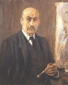 Selbstbildinis Als Maler