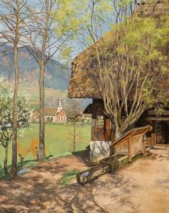 Gutach Im Fruhling by Curt Liebich