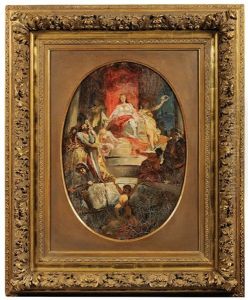 Allegory Of Prague by Liebscher, Adolf