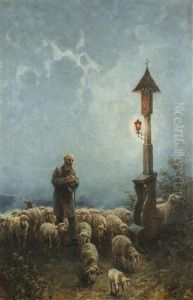 Abendgebet by Liebscher, Adolf