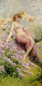 Summer by Liebscher, Adolf