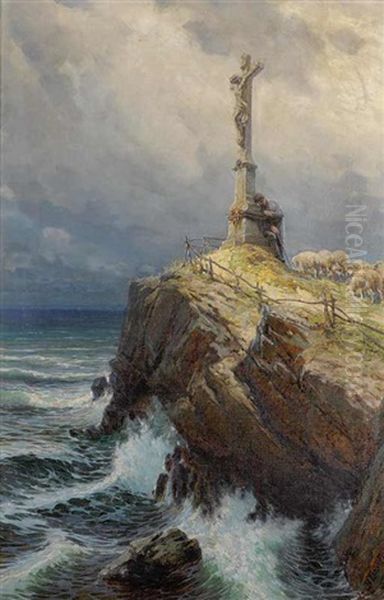 At A Wayside Devotional Pillar - view 1