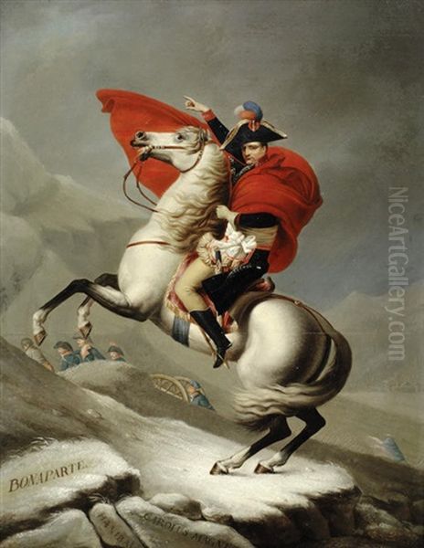 Napoleon Crossing The Alps, After David - view 1