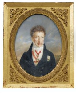 Charles, Archiduc D'autriche, Duc De Teschen (1771-1837), Vers 1823 by Friedrich Johann Gottlieb (Franz) Lieder