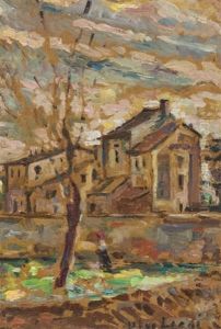 Paesaggio Con Figura by Ulvi Liegi