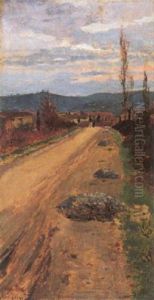 Strada Nei Dintorni Di Firenze by Ulvi Liegi