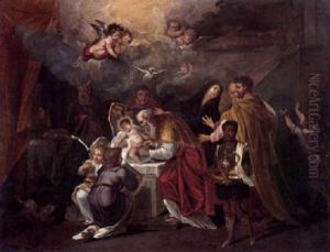 Die Beschneidung Christi by Nicolas (Roose) de Liemaker