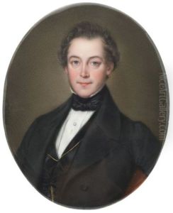 Retrato De Caballero Con Levita Negra