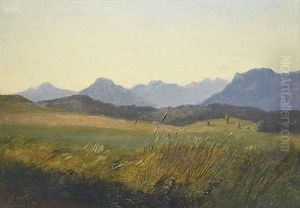 Voralpenlandschaft by Adolf Heinrich Lier