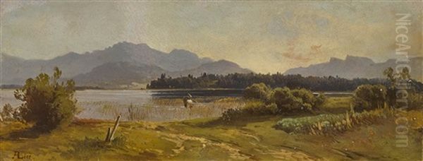 Am Ufer Des Chiemsees (breitbrunn) - view 1