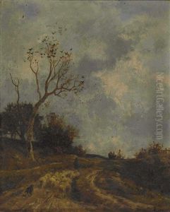 Herbstliche Landschaft by Adolf Heinrich Lier