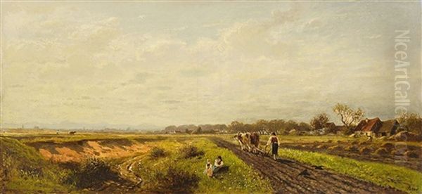 Beim Pflugen Der Felder - view 1