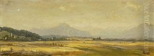 Voralpenlandschaft Bei Rosenheim Voralpenlandschaft Bei Rosenheim