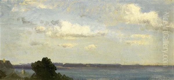 Wolken Uber Einem See (study) - view 1