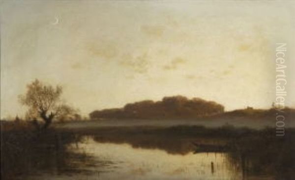 Abend An Der Oise Ii - view 1