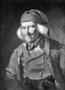 Bildnis Eines Bauern by Adolf Heinrich Lier