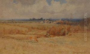 View Of The Surrey Hills From Crowborough by Berenger Benger