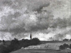 Weidelandschaft by Adolf Heinrich Lier