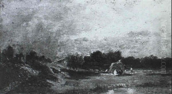 Heuernte Auf Einer Wiese - view 1