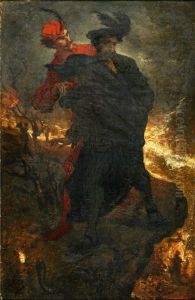Faust - Que Cet Eclat D'un Triste Crepuscule Brille Singulierement Dans La Vallee... by Josef Hendrik Hubert Lies