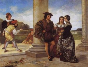 Het Rendez-vous by Josef Hendrik Hubert Lies