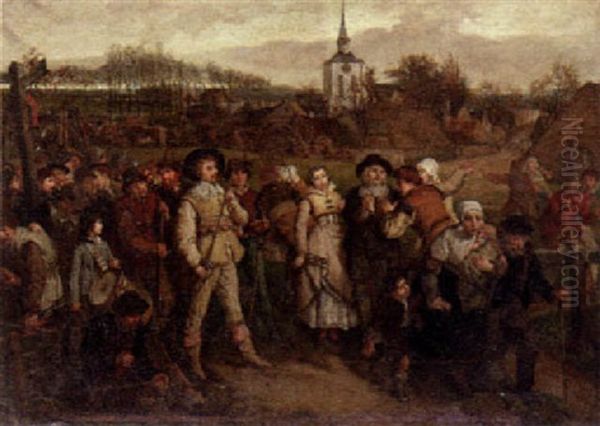 The Approach Of The Enemy - view 1