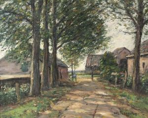 Summer Day At The Farm by Helmuth Liesegang