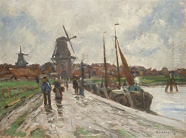 Binnenhafen Am Rhein - view 1