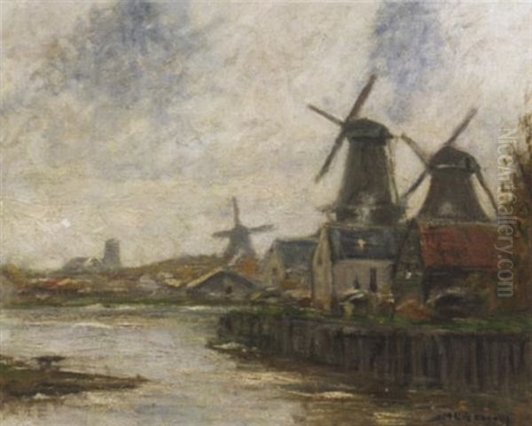 Windmuhlen Am Kanal - view 1