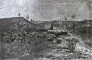 Laendliche Szene by Helmuth Liesegang