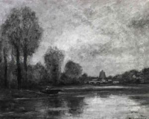 Fluslandschaft by Helmuth Liesegang