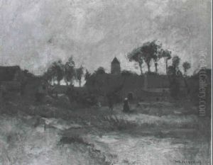 Ein Dorf Am Niederrhein by Helmuth Liesegang