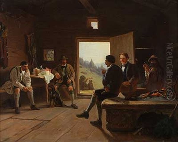 Brotzeit In Der Jagdhutte - view 1